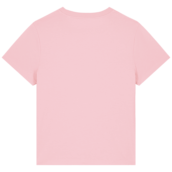 T shirt femme stella muser dos Cotton Pink