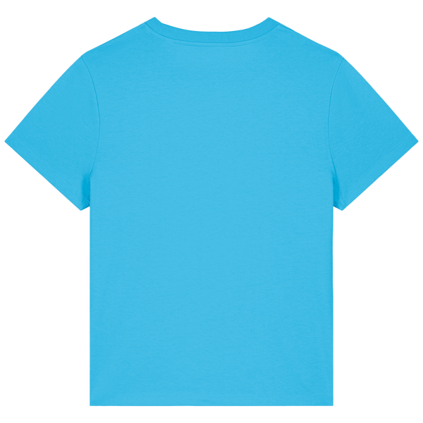 T shirt femme stella muser dos Aqua Blue