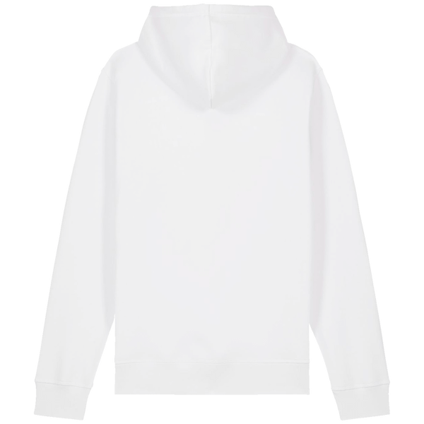 Sweatshirt a capuche unisexe drummer 2 0 dos White