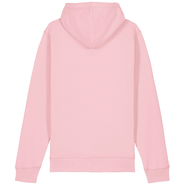 Sweatshirt a capuche unisexe drummer 2 0 dos Cotton Pink