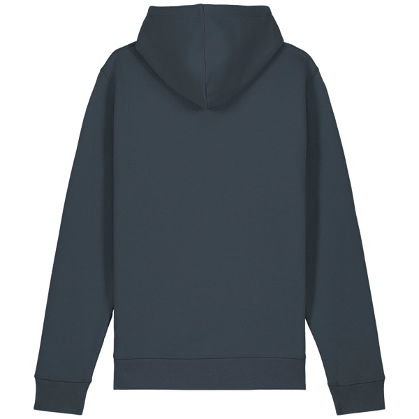 Sweatshirt a capuche unisexe drummer 2 0 dos India Ink Grey