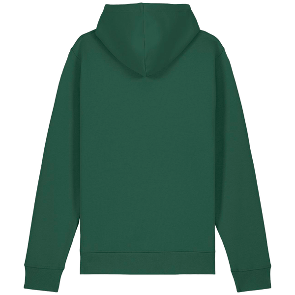 Sweatshirt a capuche unisexe drummer 2 0 dos Bottle Green