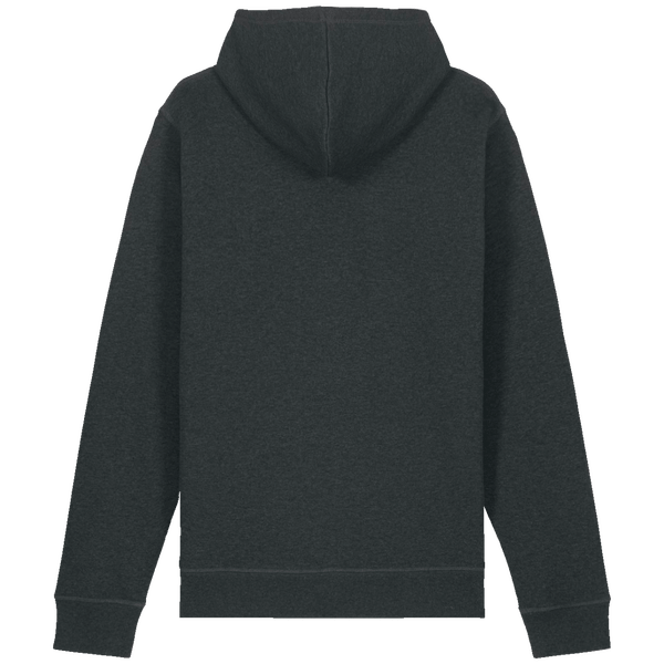 Sweatshirt a capuche unisexe drummer 2 0 dos Dark Heather Grey