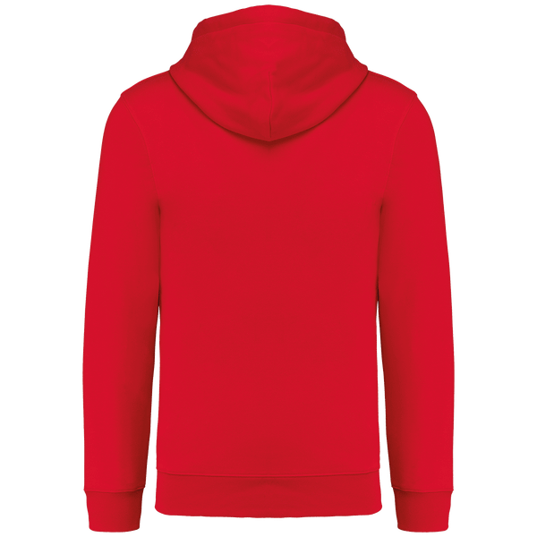 Sweatshirt a capuche unisexe fabrique au portugal dos Red