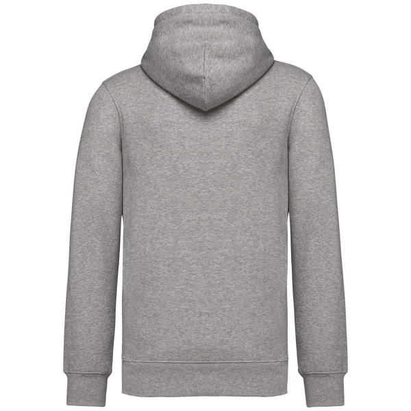 Sweatshirt a capuche unisexe fabrique au portugal dos Oxford Grey
