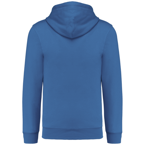 Sweatshirt a capuche unisexe fabrique au portugal dos Light Royal Blue