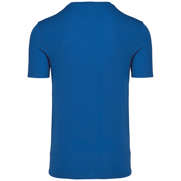 T shirt col rond unisexe fabrique au portugal dos Light Royal Blue