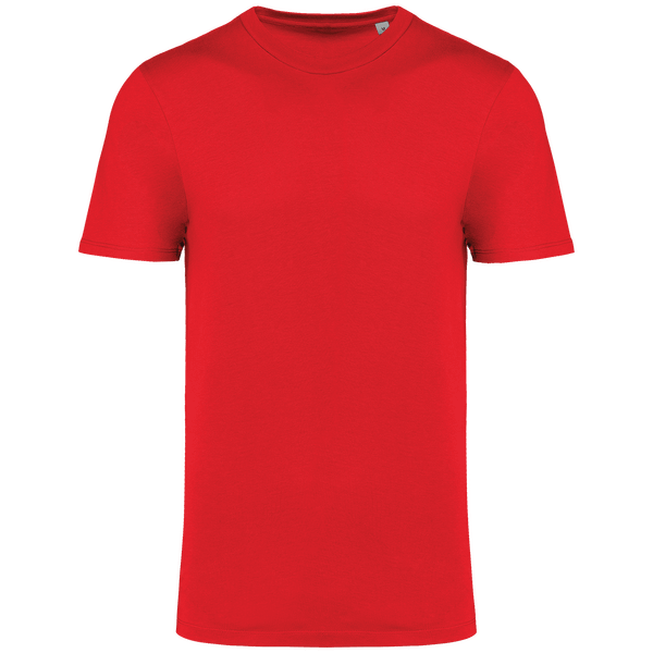 T shirt ecoresponsable unisexe fabrique au portugal plexus Poppy Red