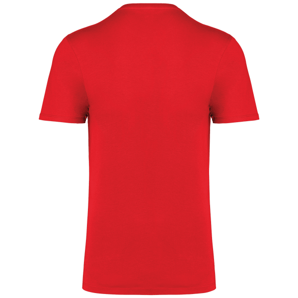 T shirt ecoresponsable unisexe fabrique au portugal dos Poppy Red