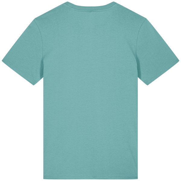 T shirt unisexe mid light crafter dos Teal Monstera