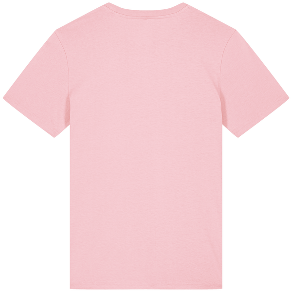 T shirt unisexe mid light crafter dos Cotton Pink