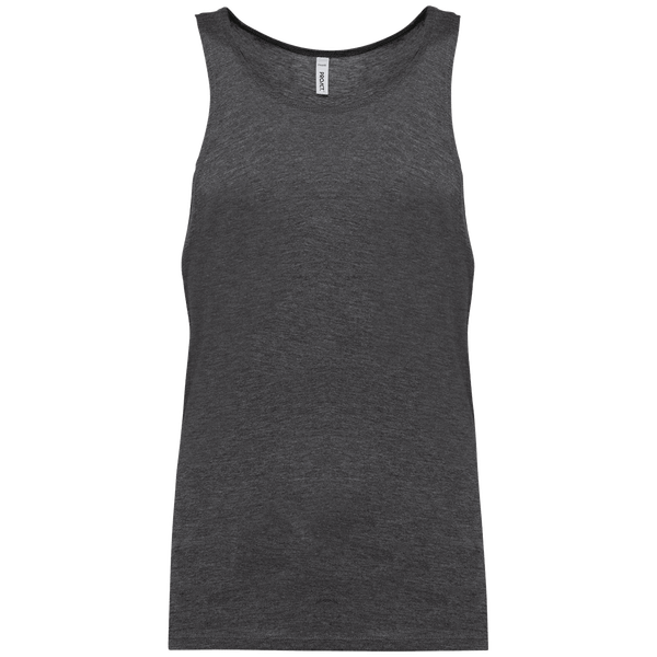 Debardeur triblend homme plexus Dark Grey Heather