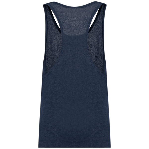 Debardeur triblend homme dos French Navy Heather