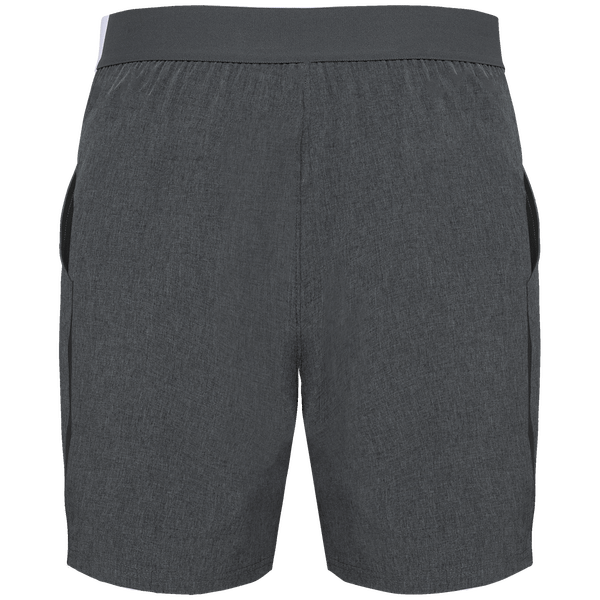 Short de padel bicolore homme dos Marl Dark Grey / Black