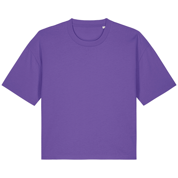 T shirt boxy femme stella nova plexus Purple Love