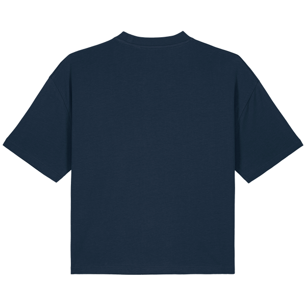 T shirt boxy femme stella nova dos French Navy