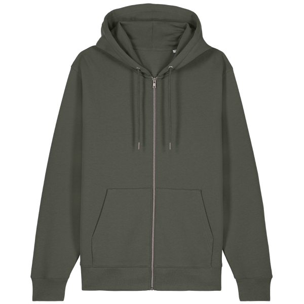 Sweatshirt zippe cultivator 2 0 face Khaki