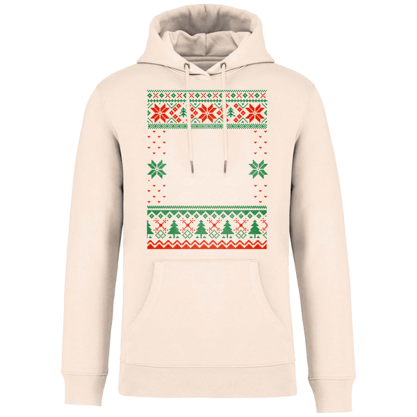 Sweat Moche De Noël Grand Format Etoile Raw Natural