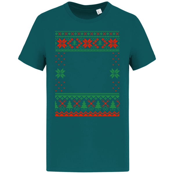 Ts Moche De Noël Grand Format Etoile Peacock Green