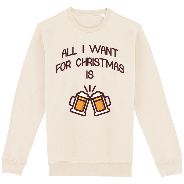 Pull all i want for christmas is beer plexus Ivory