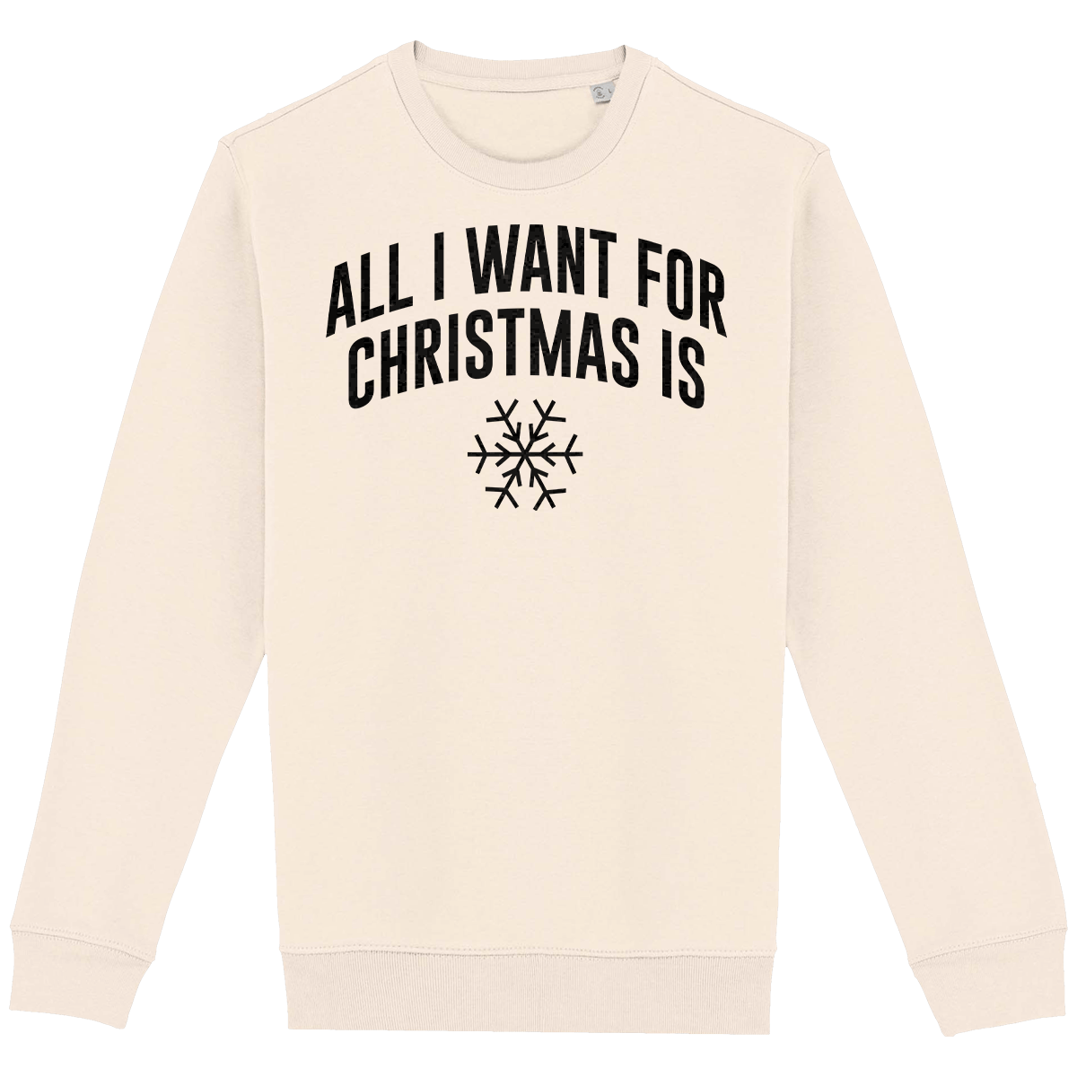 Pull all i want for christmas is snow plexus Ivory