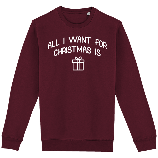 Pull all i want for christmas is cadeaux plexus Dark Cherry