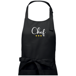 Tablier Chef 3 etoile personnalisable à personnaliser