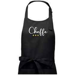 Tablier Cheffe 3 etoile personnalisable personnalisable