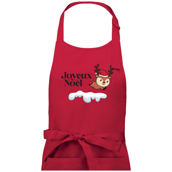 Tablier joyeux noel reindeer plexus Red