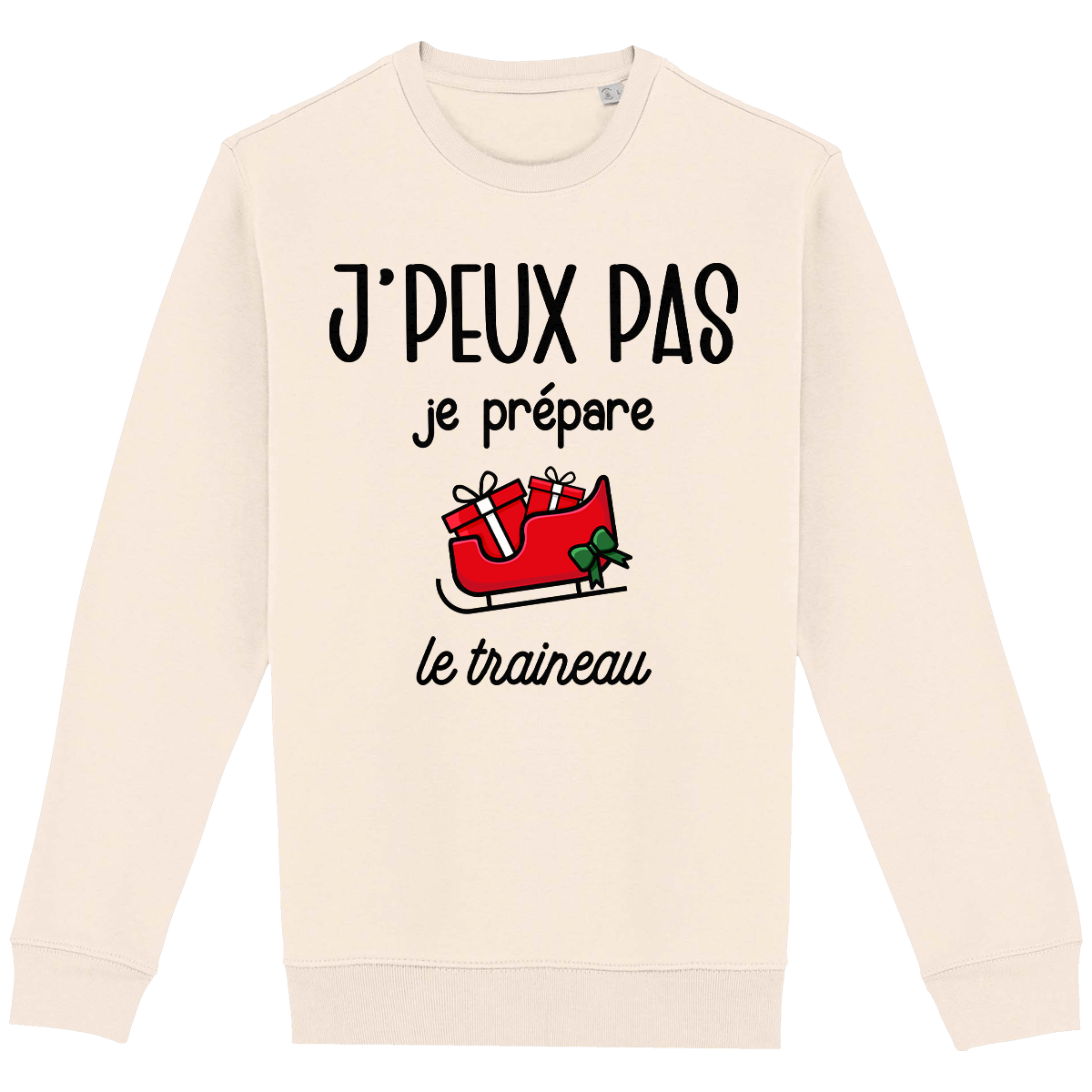 Pull je peux pas je prepare le traineau classique plexus Ivory