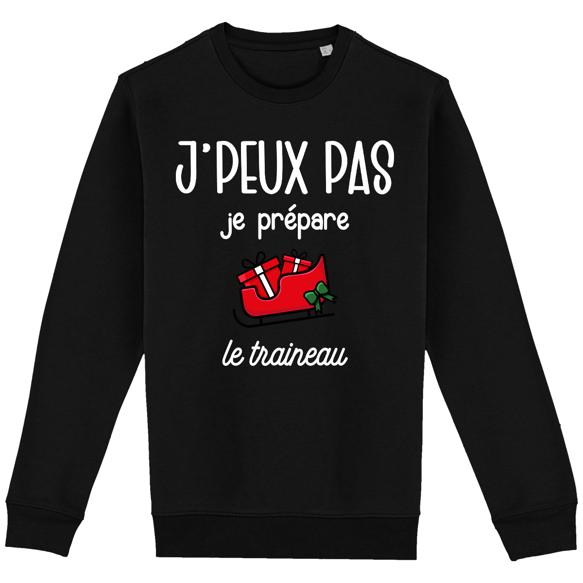 Pull Je Peux Pas Je Prépare La Hôte Classic Black