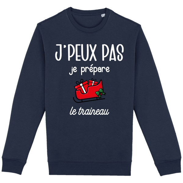 Pull Je Peux Pas Je Prépare La Hôte Classic Navy Blue