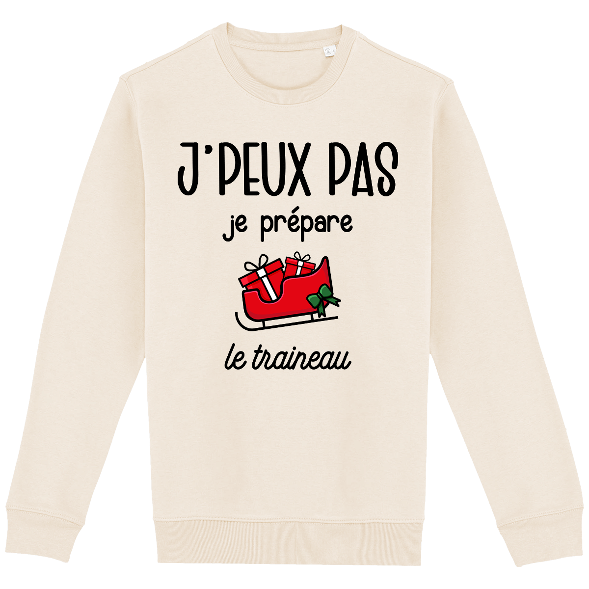 Pull Je Peux Pas Je Prépare La Hôte Classic Raw Natural