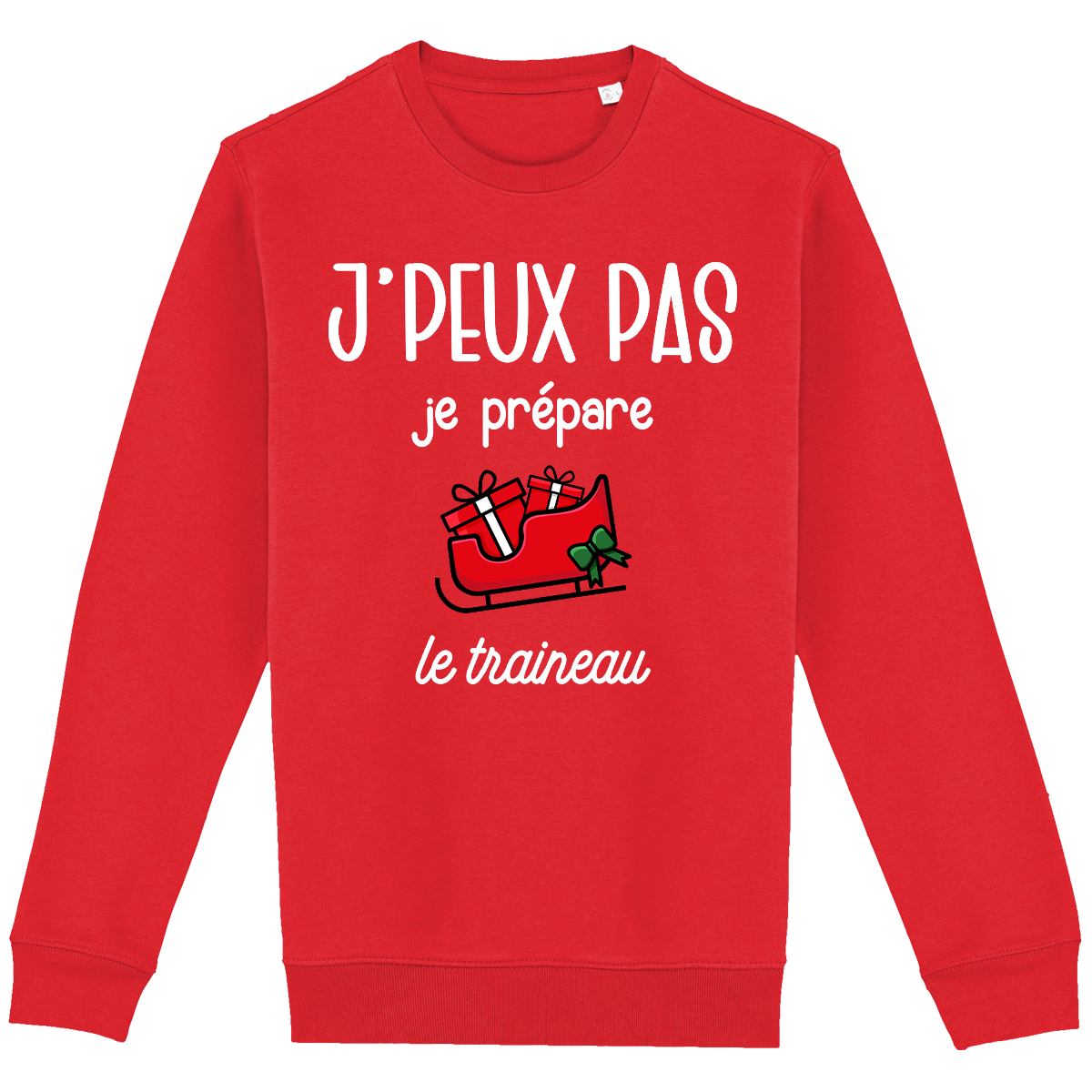 Pull Je Peux Pas Je Prépare La Hôte Classic Poppy Red