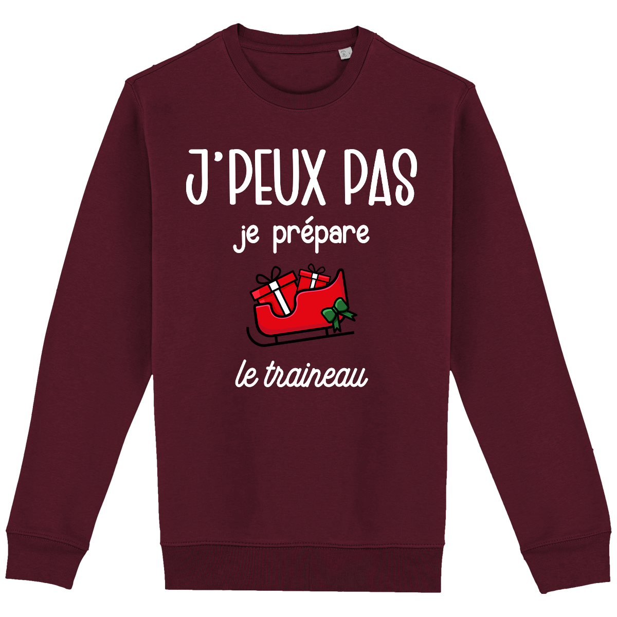 Pull Je Peux Pas Je Prépare La Hôte Classic Dark Cherry