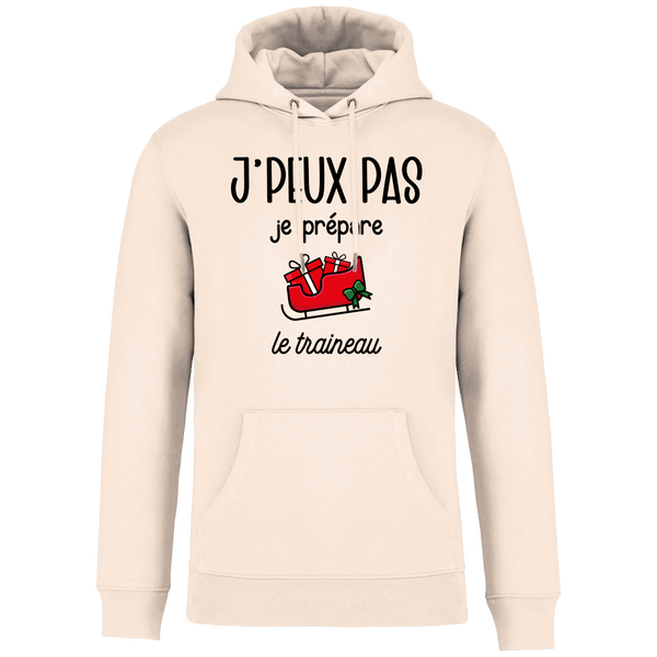 Sweat Je Peux Pas Je Prépare La Hôte Classic Raw Natural