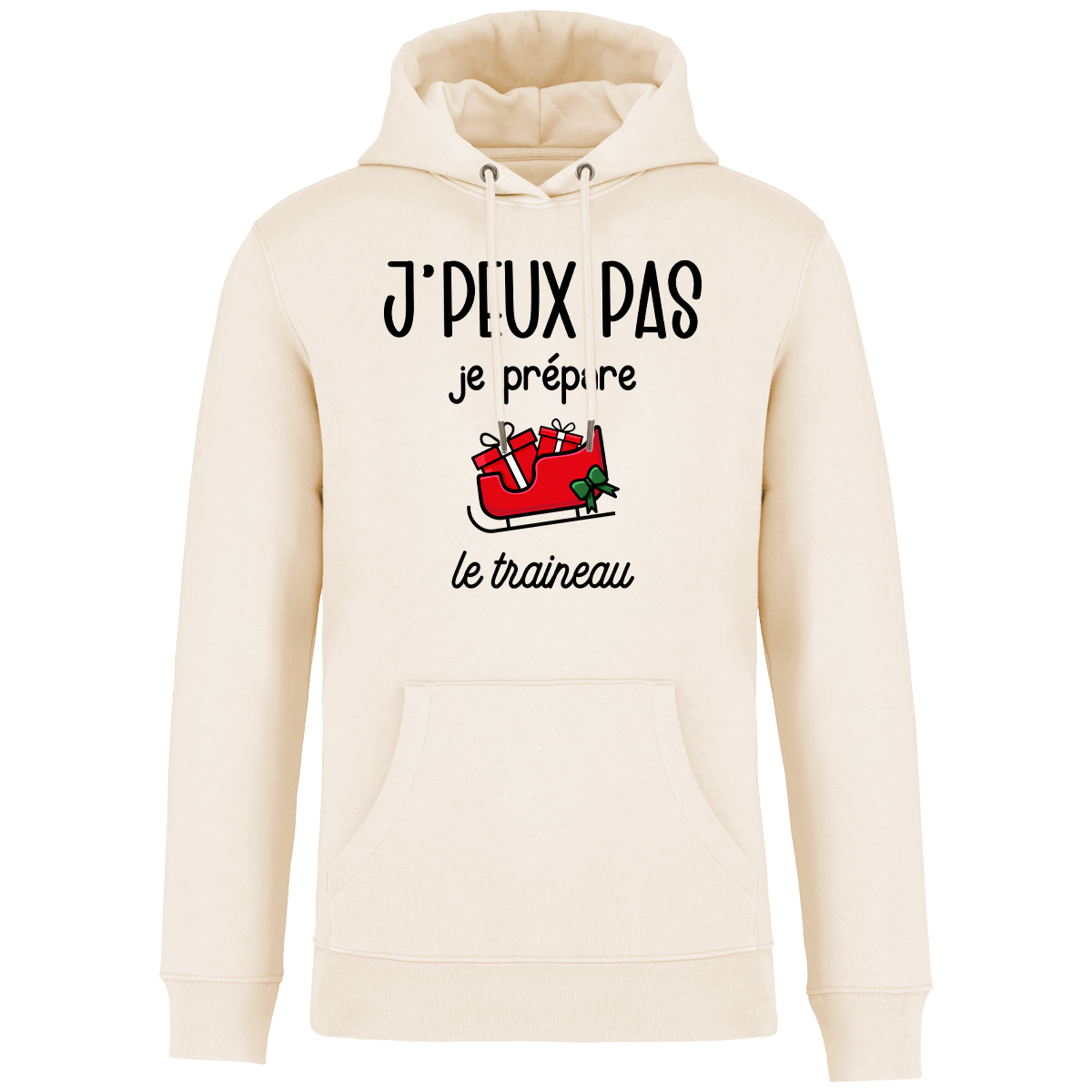 Sweat je peux pas je prepare le traineau classique plexus Ivory