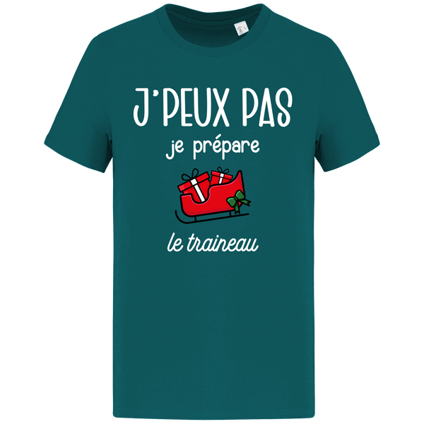 T-Shirt Je Peux Pas Je Prépare La Hôte Classic Peacock Green