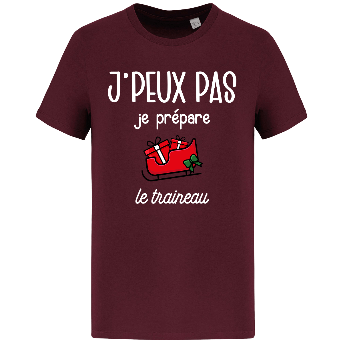 T-Shirt Je Peux Pas Je Prépare La Hôte Classic Dark Cherry