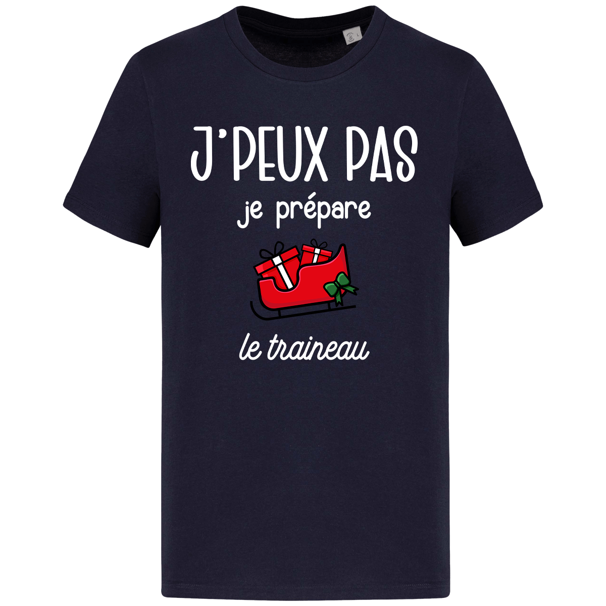 T-Shirt Je Peux Pas Je Prépare La Hôte Classic Navy Blue