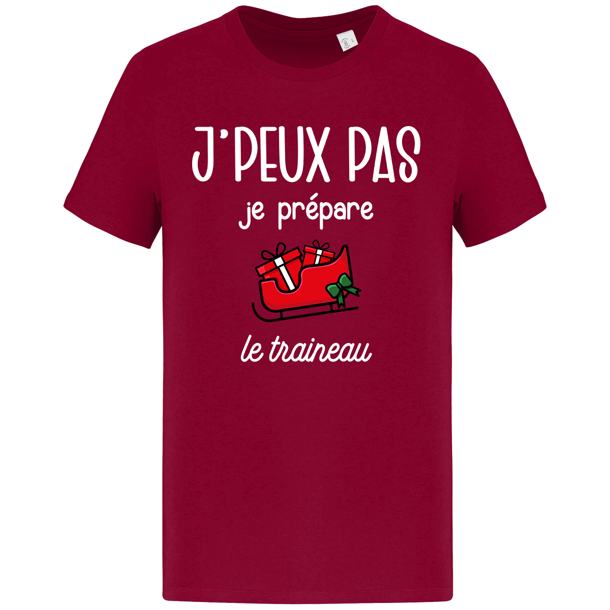 T-Shirt Je Peux Pas Je Prépare La Hôte Classic Hibiscus Red