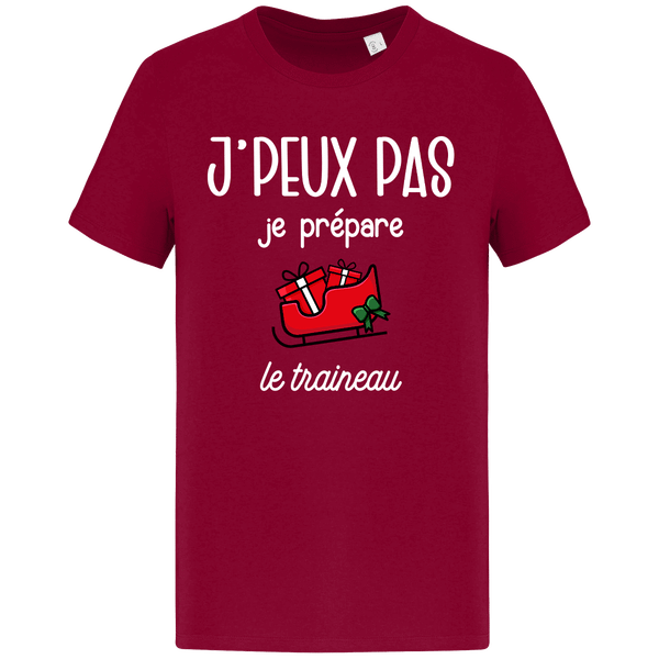 T-Shirt Je Peux Pas Je Prépare La Hôte Classic Hibiscus Red