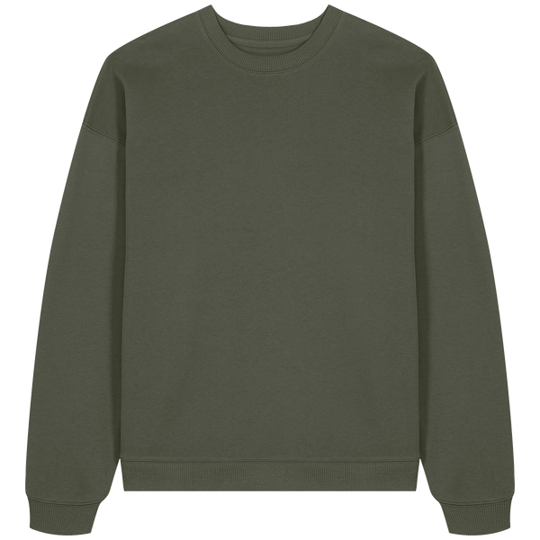 Sweatshirt a col rond oversize stanley stella radder 2 0 plexus Khaki
