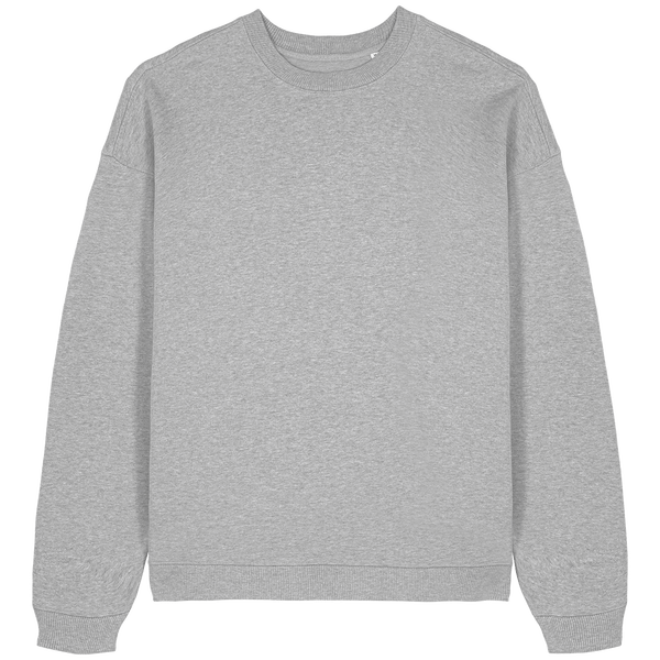 Sweatshirt a col rond oversize stanley stella radder 2 0 plexus Heather Grey