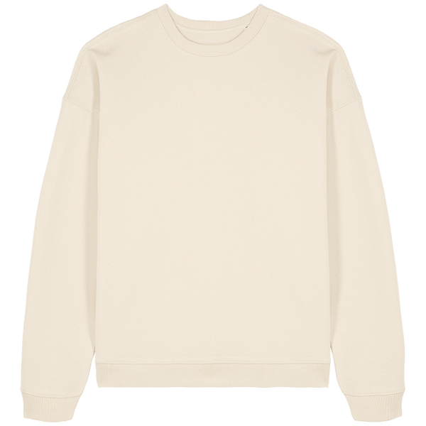 Sweatshirt a col rond oversize stanley stella radder 2 0 plexus Natural Raw