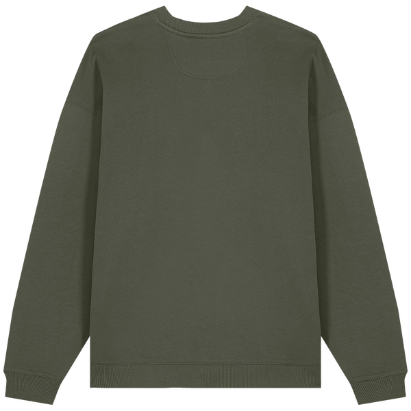 Sweatshirt a col rond oversize stanley stella radder 2 0 dos Khaki