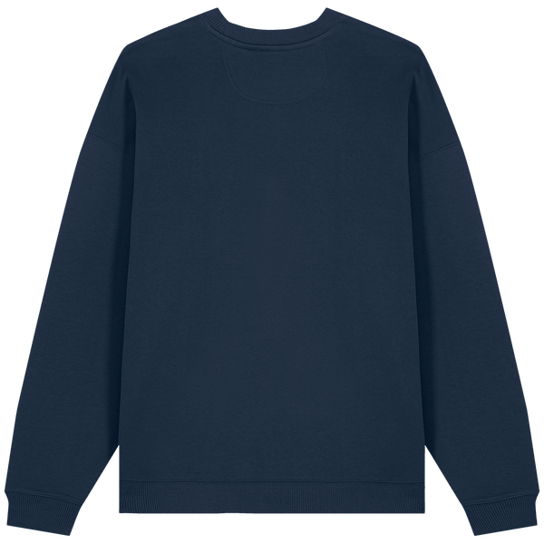 Sweatshirt a col rond oversize stanley stella radder 2 0 dos French Navy