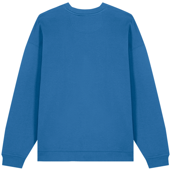 Sweatshirt a col rond oversize stanley stella radder 2 0 dos Mindful Blue
