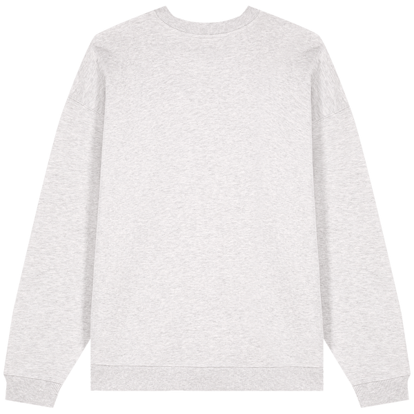 Sweatshirt a col rond oversize stanley stella radder 2 0 dos Cool Heather Grey