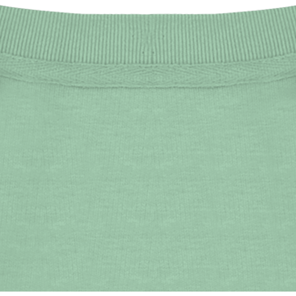 Sweatshirt a col rond oversize stanley stella radder 2 0 col interieur Misty Jade